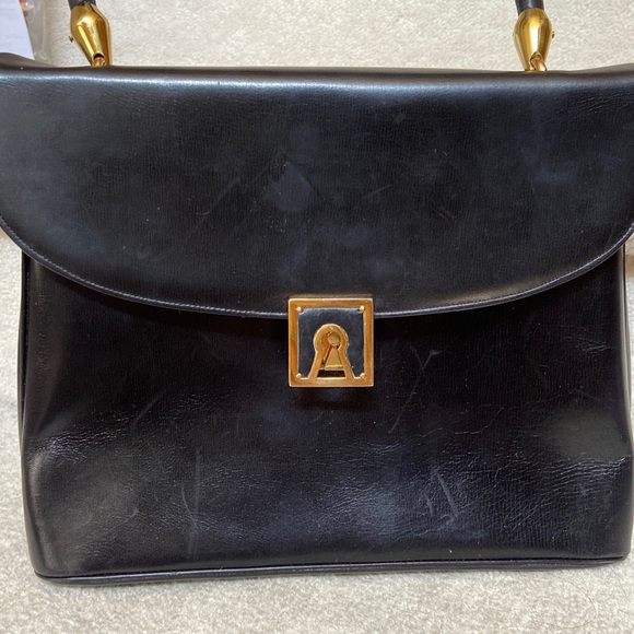 vintage henry birks & sons leather handbag - Picture 12 of 16